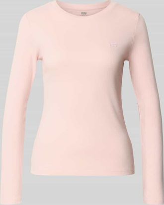 Levi's Longsleeve mit Rundhalsausschnitt in Altrosa, Größe XS