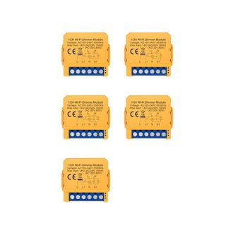 OEM Cinco M&oacute;dulos Inteligentes De Atenuaci&oacute;n Wifi Con Dise&ntilde;o De Grafiti, Adecuados Para Hogares Inteligentes, Disyuntores De Bricolaje, Control Unidirecci