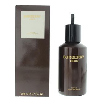 Burberry Mens Hero For Men Parfum Refill 200ml - Black - One Size