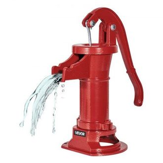 OEM Bomba Manual Antigua, 7,6 M De Elevaci&oacute;n, De Hierro Fundido, Para Pozo, Con Conexi&oacute;n Npt, Para Jard&iacute;n, Estanque, Patio Y Granja, Pico En Forma De Ganc