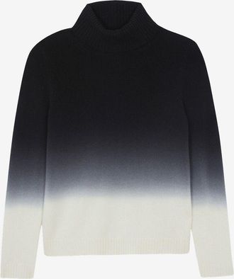 Kujten Rollkragenpullover aus Kaschmir Mochi Dip Dye