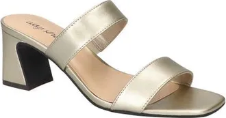 Easy Street Clovelle Slide Sandal in Champagne at Nordstrom, Size 6.5