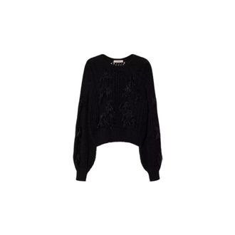 Twinset Dames, Truien, Zwart, Maat: S Wol