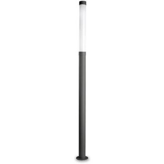 Leds - C4 Leds-c4 - Lyon - Bolardo De Exterior Urban Grey 181cm