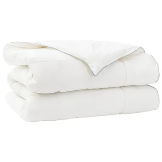 vidaXL Piumone Trier 135x220 Cm 4 Stagioni 350 Gsm Bianco Vidaxl