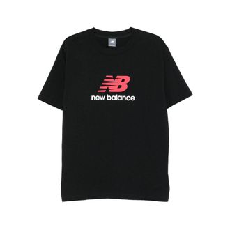New Balance T Shirts Black
