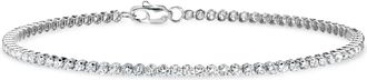 RS Pure by Ross-Simons Lab-Grown Diamond Tennis Bracelet in 14kt White Gold