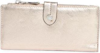 Aimée Viliant Slim Leather Wallet in Rose Champagne at Nordstrom Rack