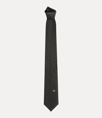 Vivienne Westwood Tie 8.5cm Uni Black Men