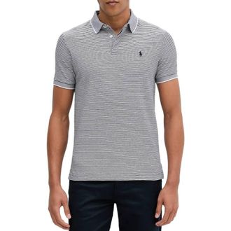 Polo Ralph Lauren Striped Stretch Mesh Polo Shirt, Size XX-Large