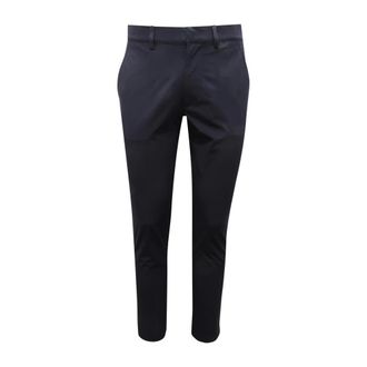 Armani Slim-fit Trousers, male, Blue, XS, Tech Trousers E