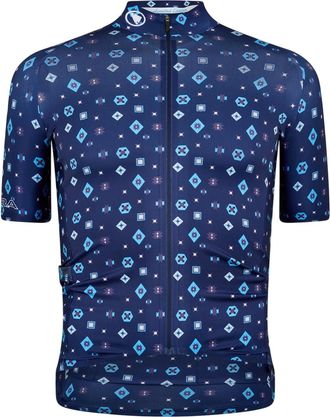 Endura Supercraft fietsshirt voor heren, reguliere pasvorm (Blauw)