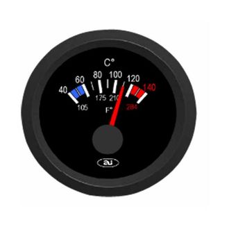 AMA Indicatore temperatura acqua analogico 40-120&deg; da 24V