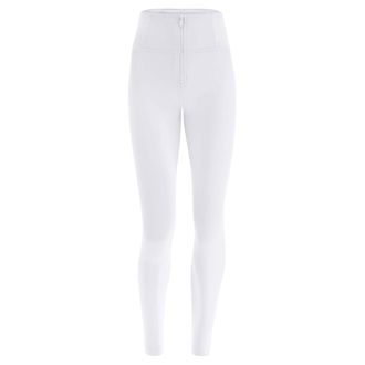 Freddy Leggings FREDDY Leggings WRUP2HC005REC, Damen, Gr. XL, EURO, weiss (wei&szlig;), Obermaterial: 77% Polyamid PA. 23% Elasthan EL., Hosen Leggings