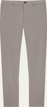 Theory Mens Zaine Precision Ponte Slim-Straight Chino-Style Pants