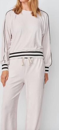Sundry Raglan Pullover Sweatshirt In Oyster