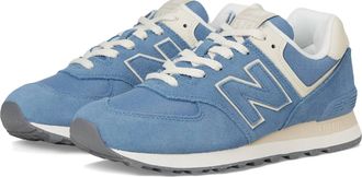 New Balance Womens Wl574 Classic Sneakers In Blue