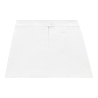 Courr&egrave;ges Short Skirts, female, White, Size: M Reedition Vinyl Mini Skirt