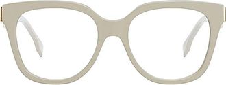 Fendi FE50064F025 Acetate Frame Eyeglasses - Silver