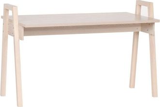 Calicosy Scrivania decorazione in legno e gambe in rovere massiccio l 128 cm - spot