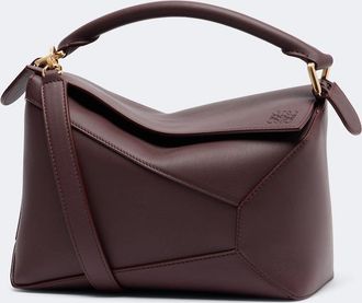 Loewe Puzzle Edge Small leather top-handle bag