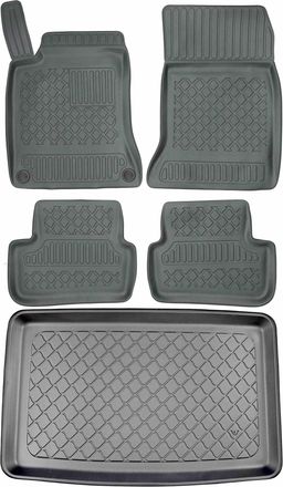 OEM Juego De Alfombrillas Para Coche Y Maletero Para Mercedes Clase B W246 Hatchback (octubre De 2011 A Diciembre De 2018)