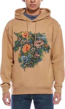 Scotch & Soda Relaxed Fit Fleece Graphic Hoodie