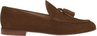 Gianvito Rossi Vittoria Mocassin in Brown Suede at Nordstrom, Size 36.5