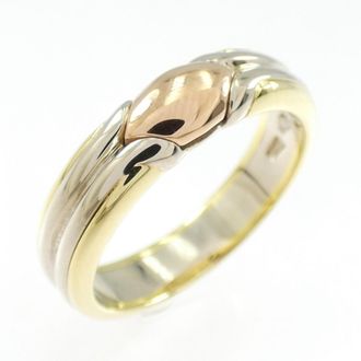 Bulgari Yellow Gold (18K) Pink Gold (18K) White Gold (18K) Band Ring (Pre-Owned)
