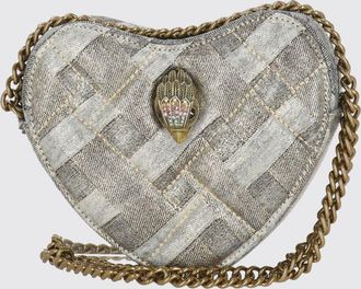 Kurt Geiger Borsa Heart Kurt Geiger London in denim con lavorazione patchwork