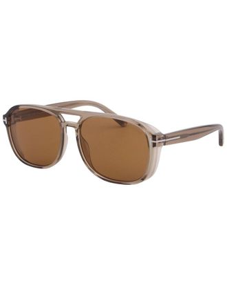 Tom Ford Unisex Rosco 58Mm Sunglasses