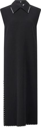 Jil Sander Maxi Jurken - Dames - Casual kleedjes - Zwart - S - Kleedjes