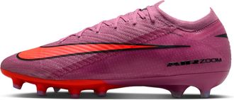 Nike Mens Mercurial Vapor 16 Elite Artificial-Grass Low-Top Soccer Cleats in Pink | FQ8693-600