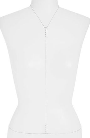 SHYMI Cubic Zirconia Body Chain in Silver at Nordstrom