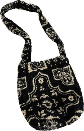 Generic Autumn and winter shoulder bag womens plush casual large-capacity crossbody bag(11,27 * 30cm)