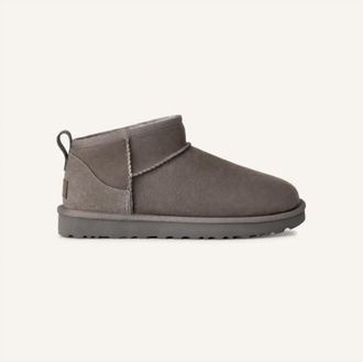 UGG Womens Classic Ultra Mini Boot In Grey