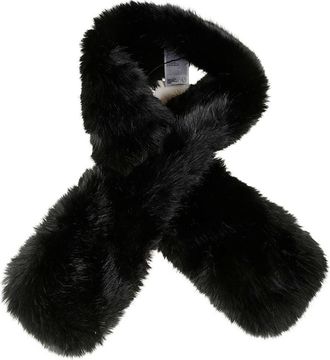 Stand Studio Lone Faux Fur Scarf-Donna