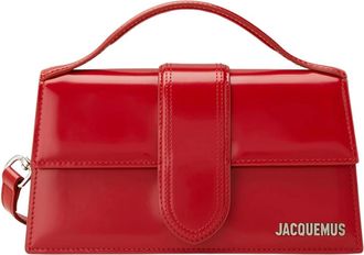 Jacquemus Le Grand Bambino - unisex - Tassen - Rood - Maat: ONE Size Leer
