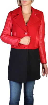 A|X Armani Exchange Mujer, Abrigos, Rojo, Talla: L