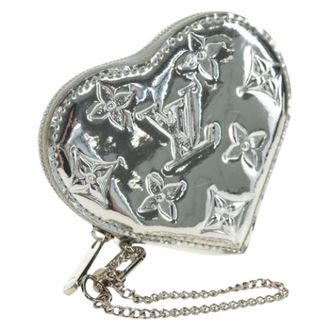 Louis Vuitton Pre-owned Wallets, female, Gray, Size: ONE SIZE Pre-owned Monogram Miroir Canvas Coin Purse