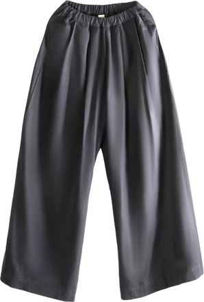 BASERANGE elasticated trousers - Black
