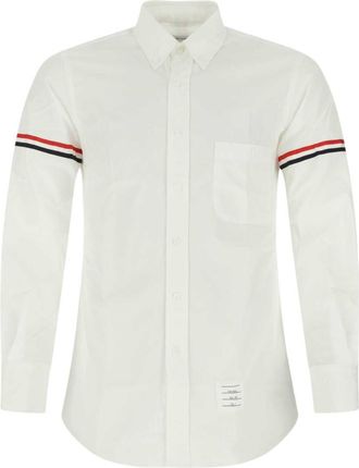 Thom Browne White RWB stripes Shirt