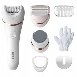 Philips Depiladora El&eacute;ctrica Inal&aacute;mbrico Mojado Y Seco 32 Pinzas Philips