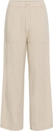 Part Two Franse Eik Straight-Leg Broek - Dames - Wijde Broeken - Beige - 4XL - Broeken