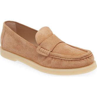 Stuart Weitzman Blake Loafer in New Camel/Cream at Nordstrom Rack, Size 6.5