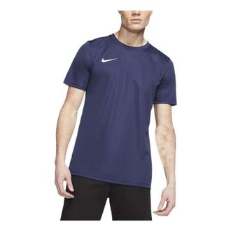 Nike Mens Nike Dri-FIT Logo Printing Round Neck Pullover Short Sleeve Us Edition T-Shirt BV6708-410