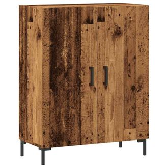 Berkfield Home Sideboard Old Wood 69.5x34x90 cm Engineered Wood in Brown