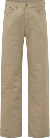 J.W.Anderson Rechtepijp Jeans - Heren - Wijde Broeken - Beige - W28 - Katoen - Broeken