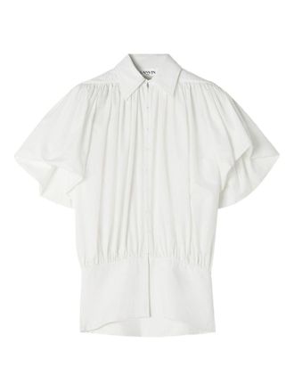 Lanvin White Cotton Top