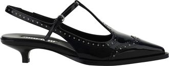 Miu Miu Leather Slingback Pumps